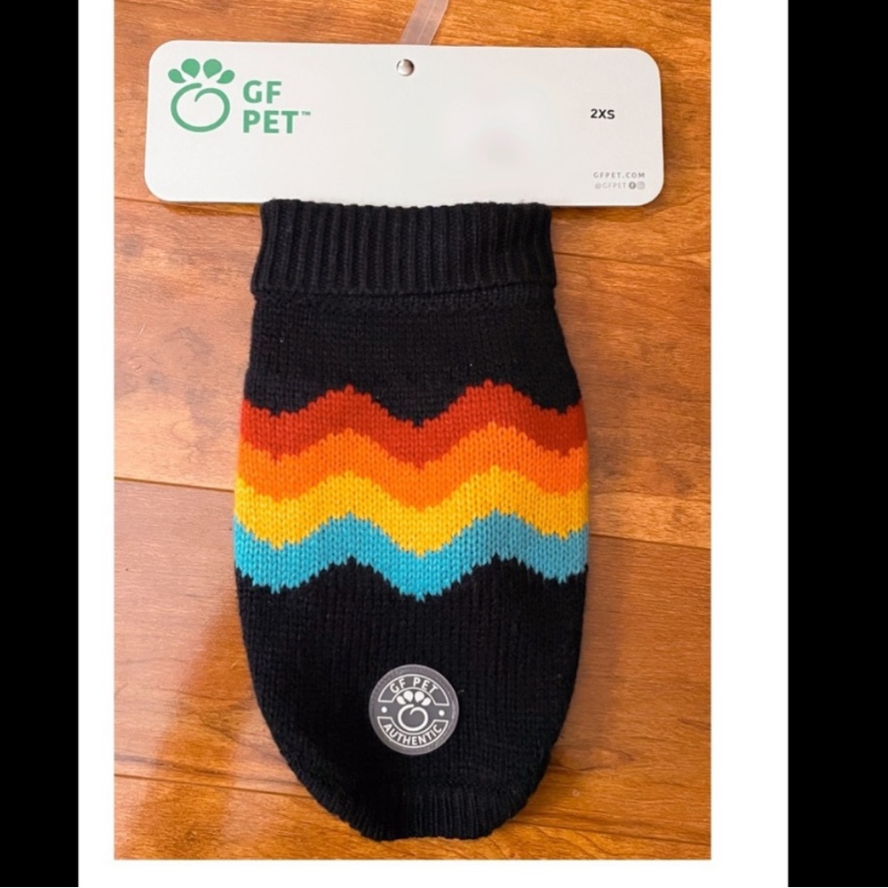 🐾 GF PET Authentic Multicolor Summit Sweater - Picture 2 of 11